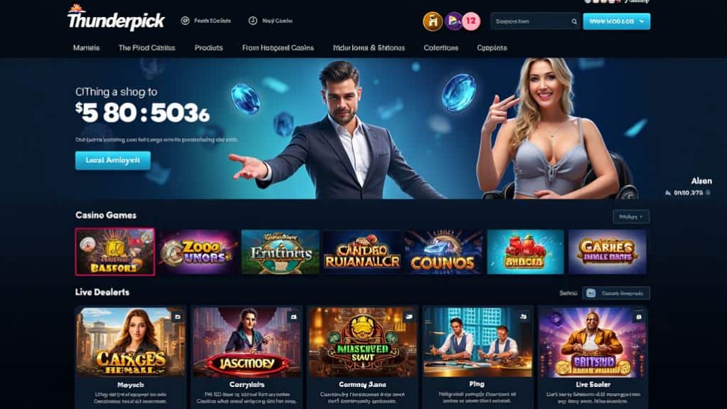 variety of casino games